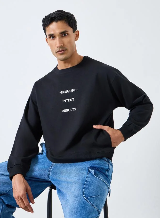 ستايلي سويت شيرت فليس بقصة مريحة